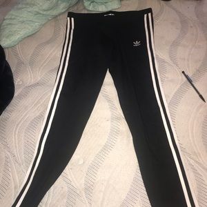Black adidas women leggings